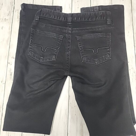Kimes Ranch Betty Black Jeans Womens Size 0 26 x 32 Boot Cut Stretch Denim - Picture 2 of 11